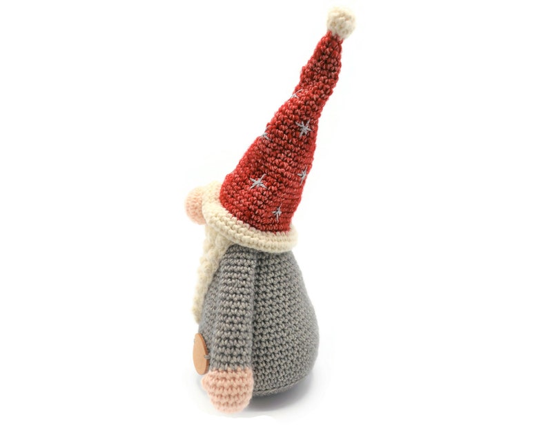 CROCHET PATTERN christmas gnome image 6