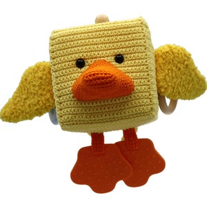 CROCHET PATTERN Activity Cube Duck