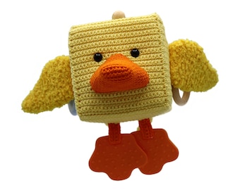 CROCHET PATTERN Activity Cube Duck