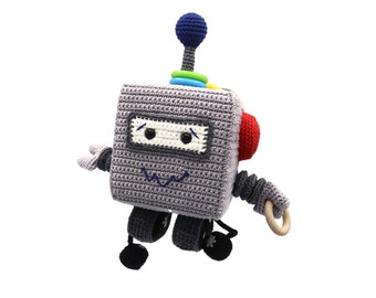 CROCHET PATTERN Activitycube Robot