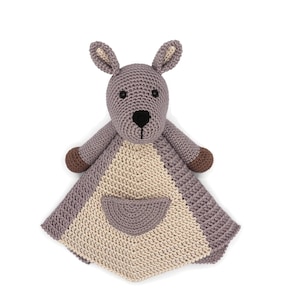 CROCHET PATTERN lovey kangaroo