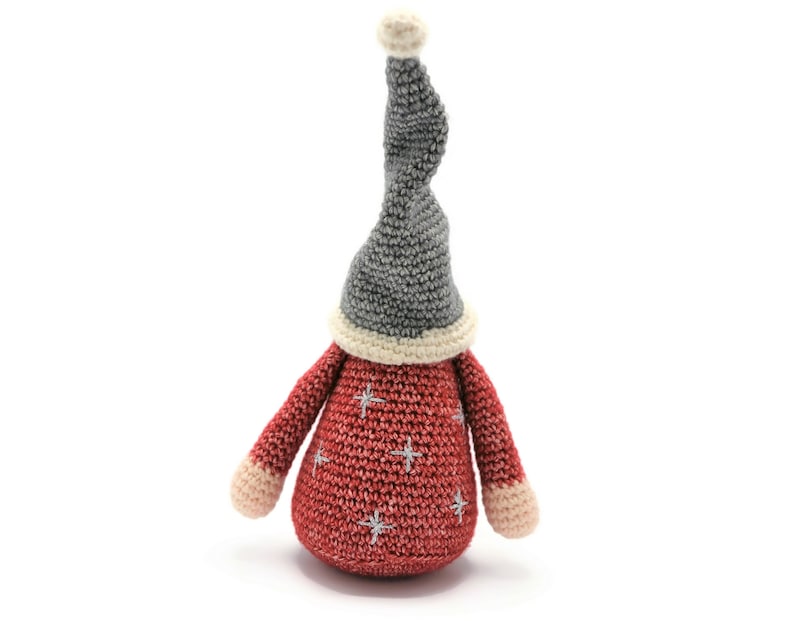 CROCHET PATTERN christmas gnome image 5