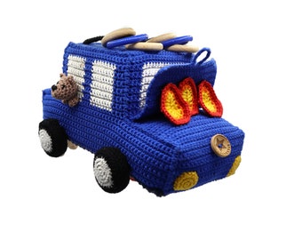 CROCHET PATTERN Activity Cube Car