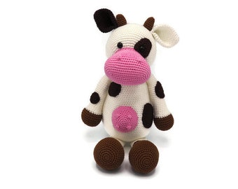 CROCHET PATTERN Cow Carla