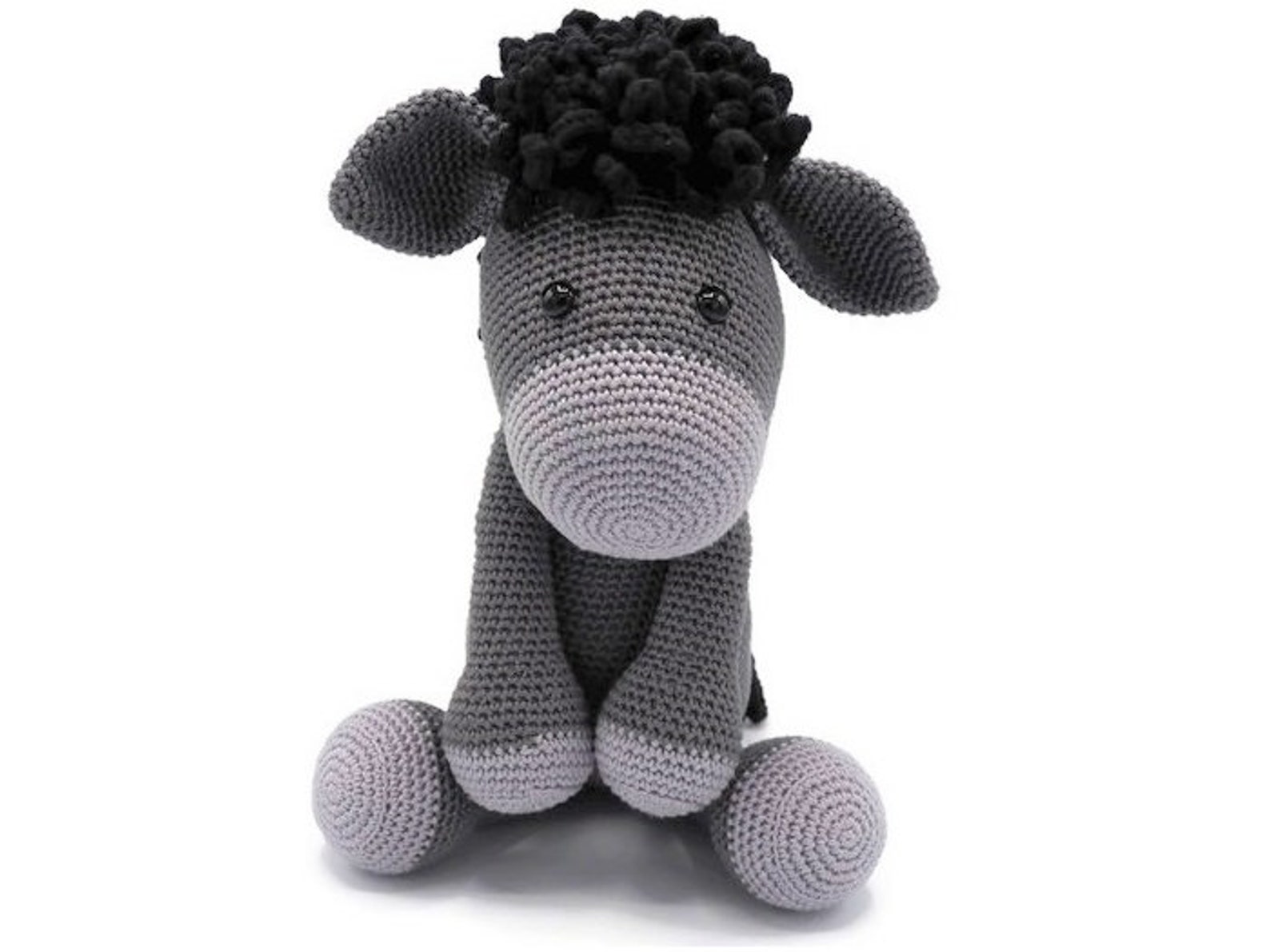 CROCHET PATTERN Donkey Alex & Zoe Zebra - Etsy