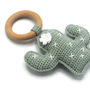 CROCHET PATTERN rattle cactus image 2