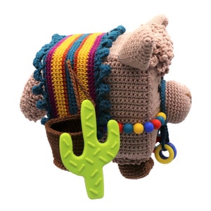 CROCHET PATTERN Activitycube Alpaca image 3