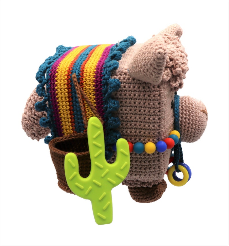 CROCHET PATTERN Activitycube Alpaca image 3