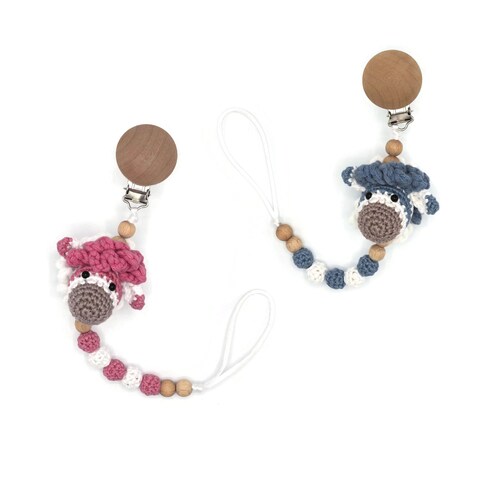 CROCHET PATTERN Pacifier Buddy Elephant Etsy