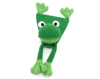 CROCHET PATTERN frog lovey