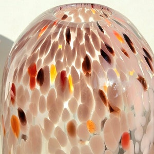 Glass Vase Murano space age hollywood regency italy design modernist venini carlo molino Sommerso Seguso style