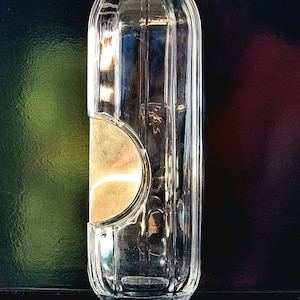 Postmodern Cassetti Firenze Ponte Vecchio Glass Vase silver plated Marco Magni italy design Renzo modernist molino Sommerso Seguso Murano