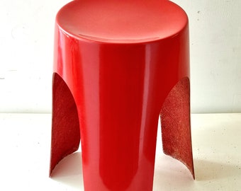 Tabouret éléphant en fibre de verre inspiré de Sori Yanagi original des années 60 Âge spatial Design japonais moderne du milieu du siècle Chaise de table d'appoint Kotobuki