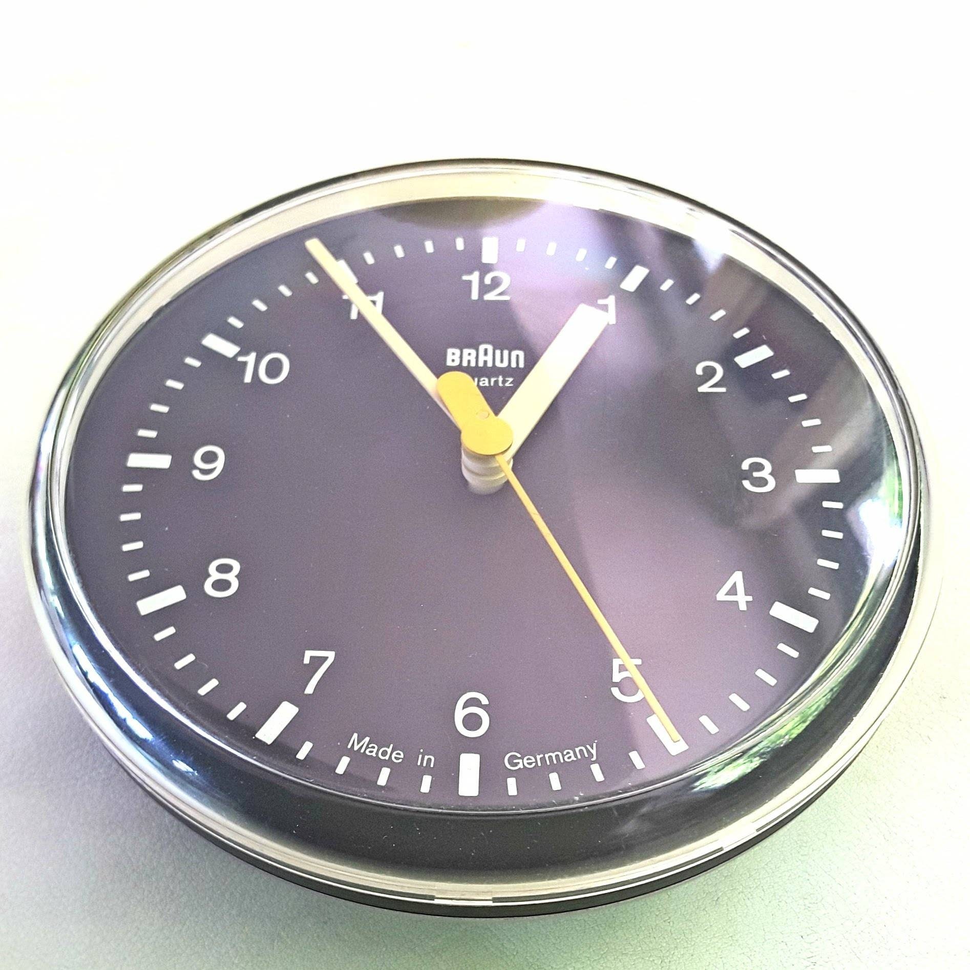 Rare Braun Wall Clock Dieter Rams Lubs Design Domo ABW 21 Rare Braun Wall Clock Dieter Rams Lubs Design Domo ABW 21