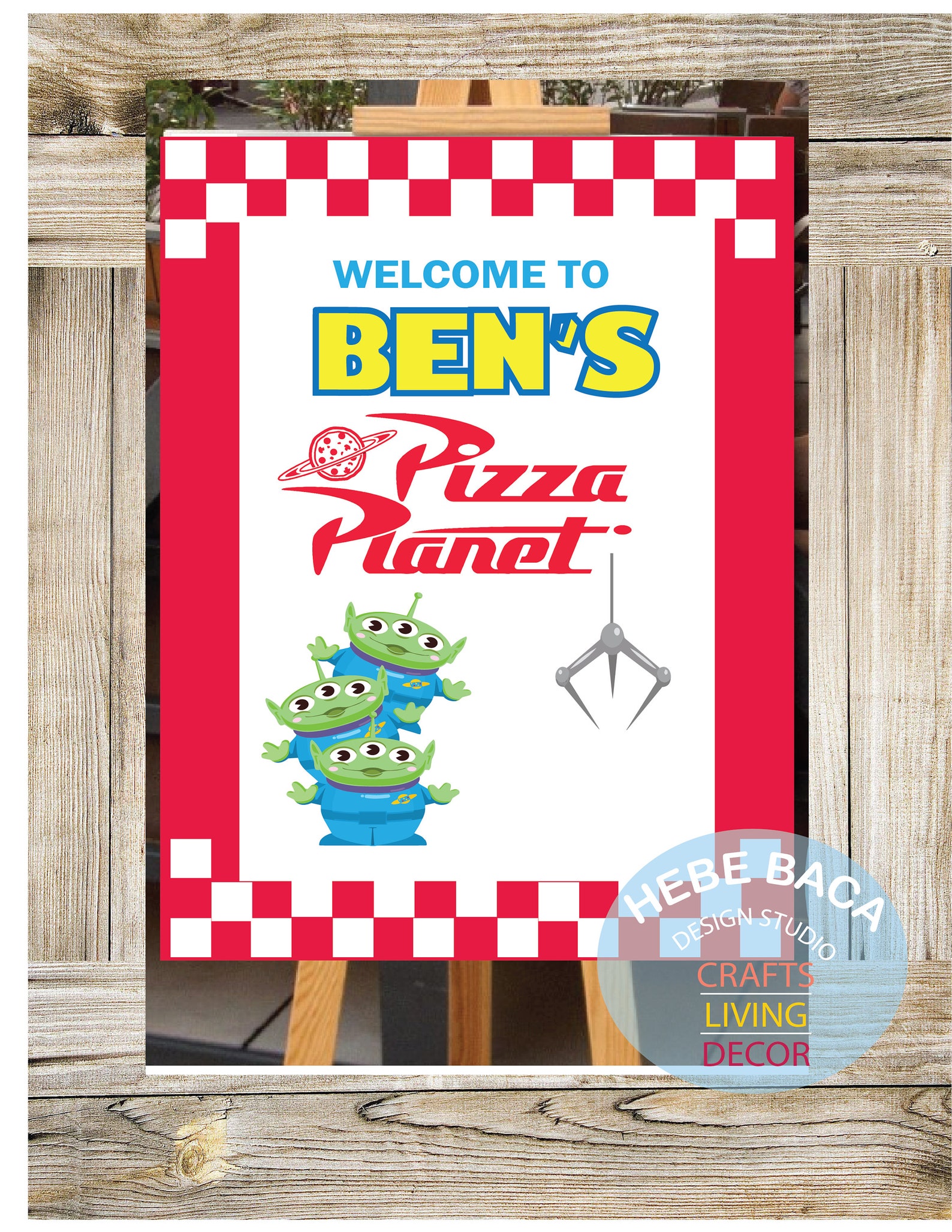 Pizza Planet, Pizza Planet Box Toy Story Birthday Buzz Lightyear Birthday Decor - Etsy