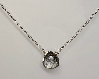 Layering necklace Quartz necklace Soulmate Gift Metaphysical jewelry Rutile Quartz Necklace Healing crystal necklace Crystal Jewelry
