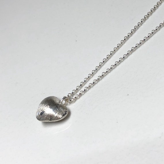 [STONE HENgE] 韓国☆925 Silver☆Luv-it Heart Silver Necklace Elegant 925 Sterling Silver Fashion Jewelry I Love You Heart