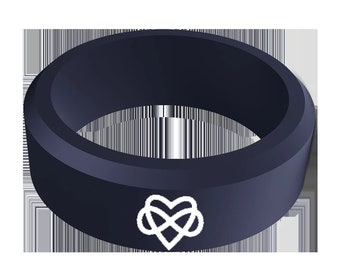 Polyamory Symbol Silicone Ring