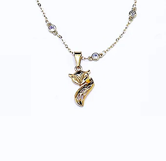 Gold Swinger Vixen Necklace Hotwife Swinger Symbol Hotwife