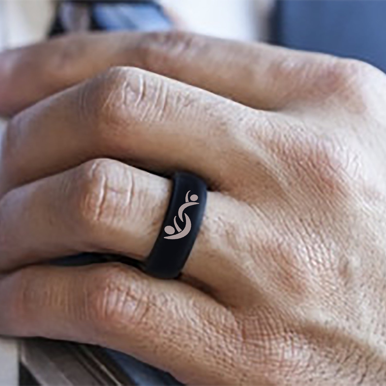 Black Swinger Ring With Partners Id Swinger Symbol Vixen Etsy 