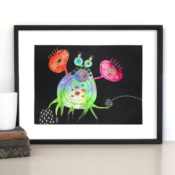 Quirky Wall Art Etsy