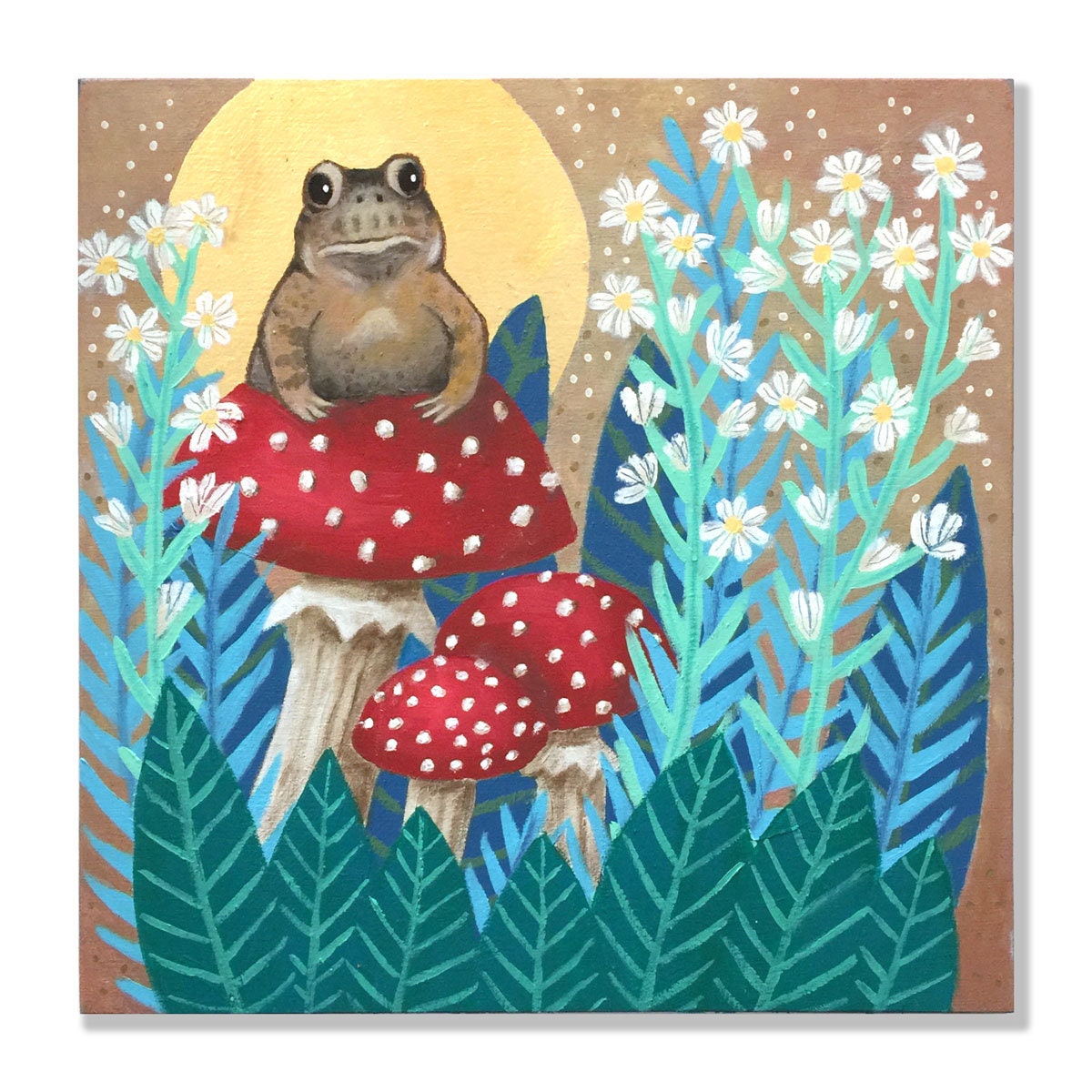 Arte caprichoso pintura animal arte de vida silvestre Etsy