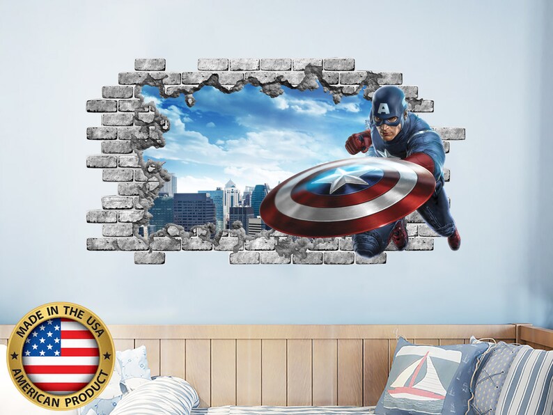 Captain America Bedroom Decor - mangaziez