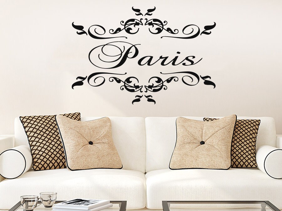 Wall Decal Paris City Vinyl Sticker Decals Art Decor Design