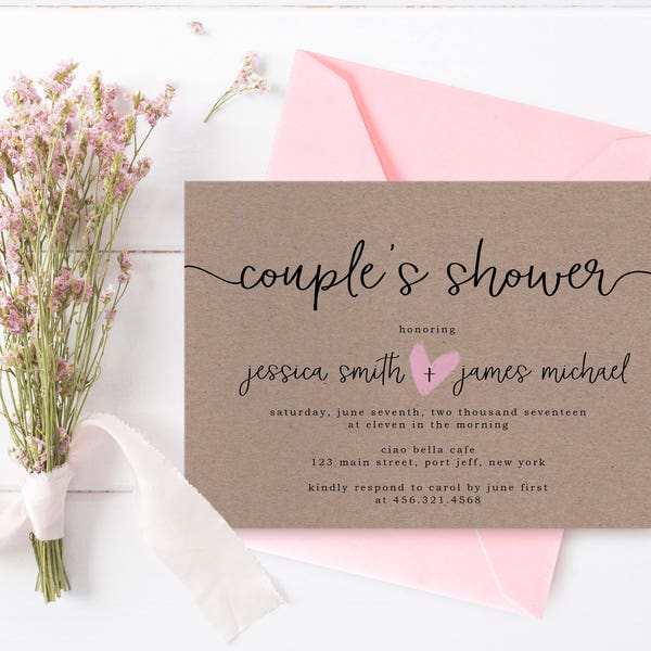 Co Ed Bridal Shower - Etsy