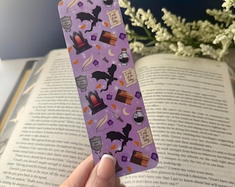 Fourth Wing Inspired Bookmark: Dragon Fantasy Bookish Gift