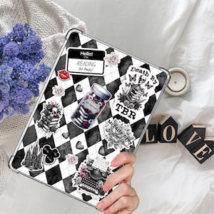 Dark Romance Insert, Spicy Romance Reader Kindle Case Insert, Holographic Cardstock Insert, Kindle Insert, Kindle Accessories,