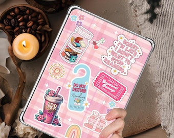 Pink Book Theme Kindle Insert: Book Lover Gift (PDF Files)