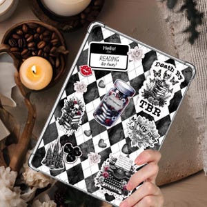 DARK ROMANCE Kindle Insert for Clear Case, Dark Romance Reader | Download & PRINT Kindle Insert for Paperwhite, Basic, Oasis and Scribe