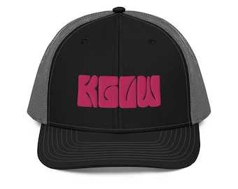 King Gizzard and the Lizard Wizard Trucker Hat Unisex KGLW Gorra bordada Rosa