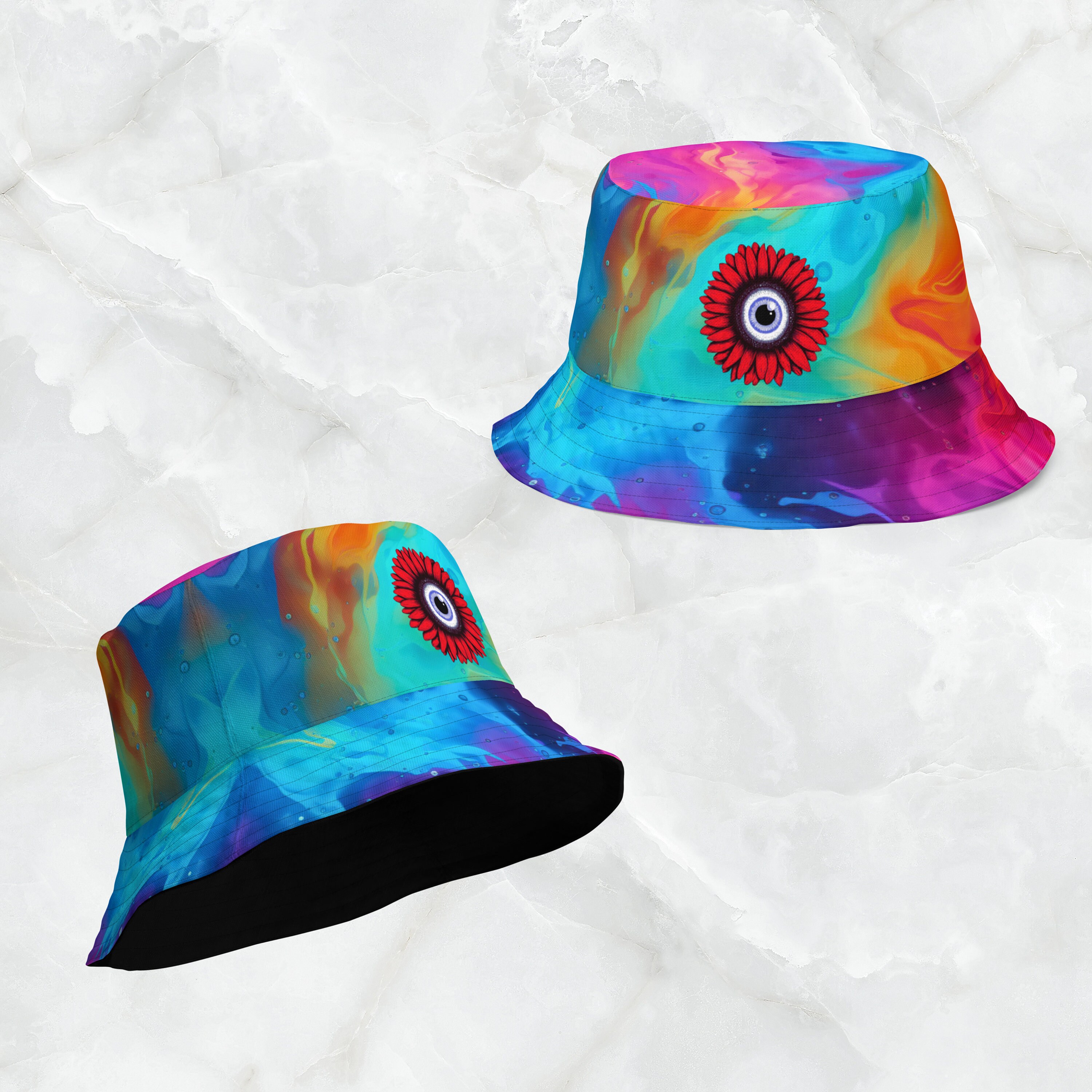 【BAON】Walt embroidery lettering string bucket hat BAON】Walt embroidery lettering string bucket hat (BAON