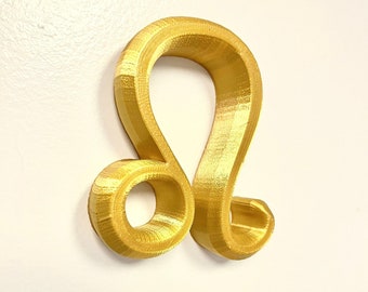Leo Zodiac Sign Wall Art: Celestial Horoscope Decor