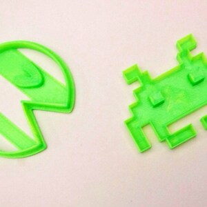 Space Invader Cookie Cutter, 3D Printed, Father's Day Gift, Cake ...