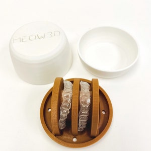 Custom Retainer Holder, Retainer Case, invisalign case, Dental, denture cup personalized, Mouth Guard, Sanitary Orthodontic Storage