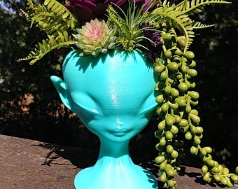 Alien Planter: Meow3D x AboveTheSpell Collaboration, Desk Decor