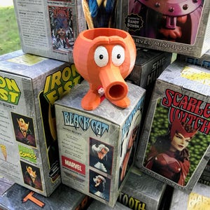 Fioriera Q Bert, regali per la festa del papà, Q Bert, decorazioni per ufficio, videogiochi, gioco, regalo, regalo per il marito, regalo di Natale