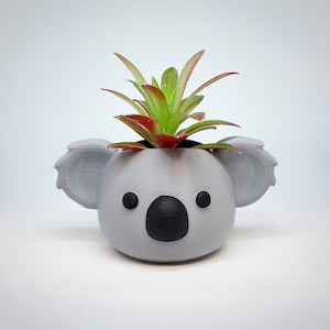 Koala Planter, koala gifts, koala bear, Animal planter, koala Decor, Plant Mom, Plant dad gift, Australian Gifts,Baby shower,Koala birthday