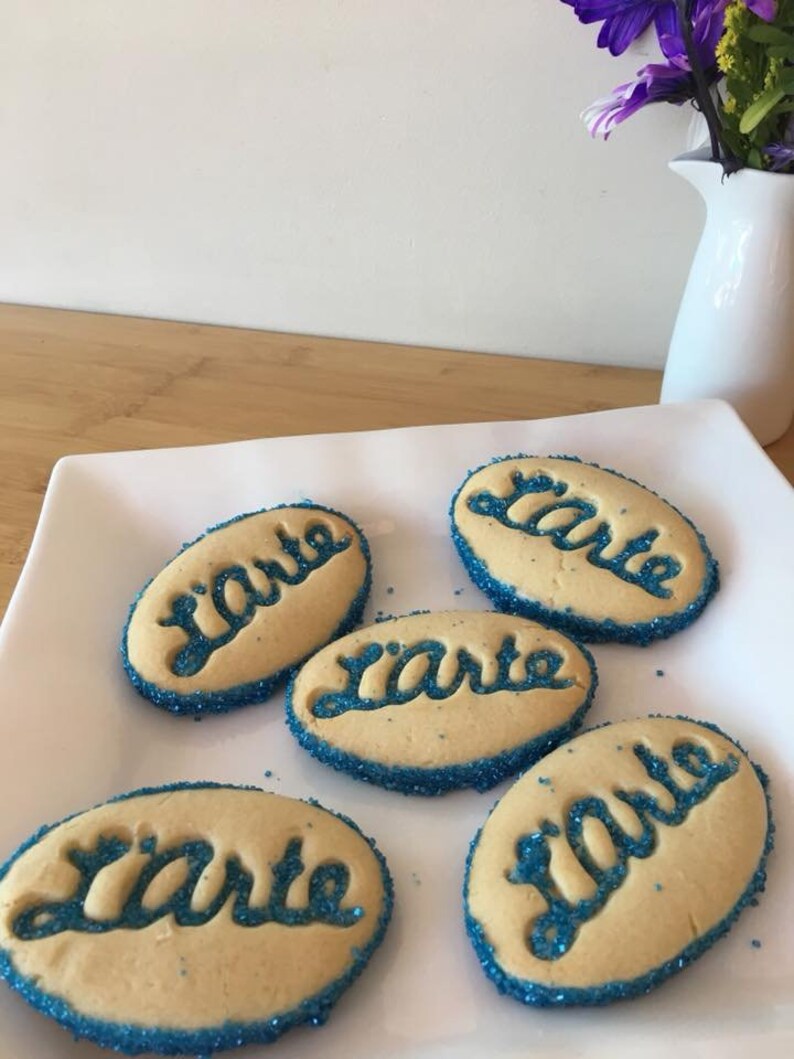 Logo Cookie Cutter Custom Logo Cookie Cutterfondant Biscuit Etsy