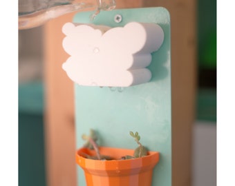 Cloud Hanging Planter, Fathers Day Gift, Plant dad, cloud, Hanging Planter, Dad Gift, garden