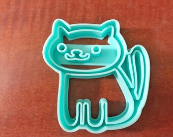 Neko Atsume Kitty koekjesvorm: PLA plastic bakvormen