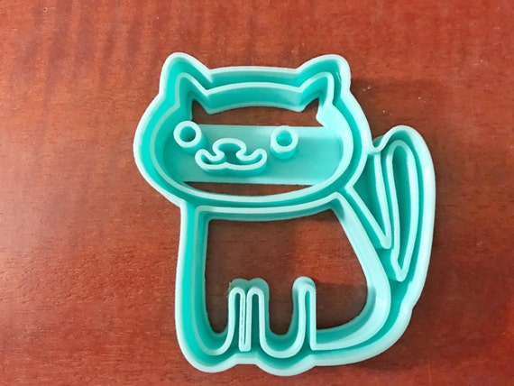Neko Atsume Kitty Cookie Cutter: PLA Plastic Bakeware