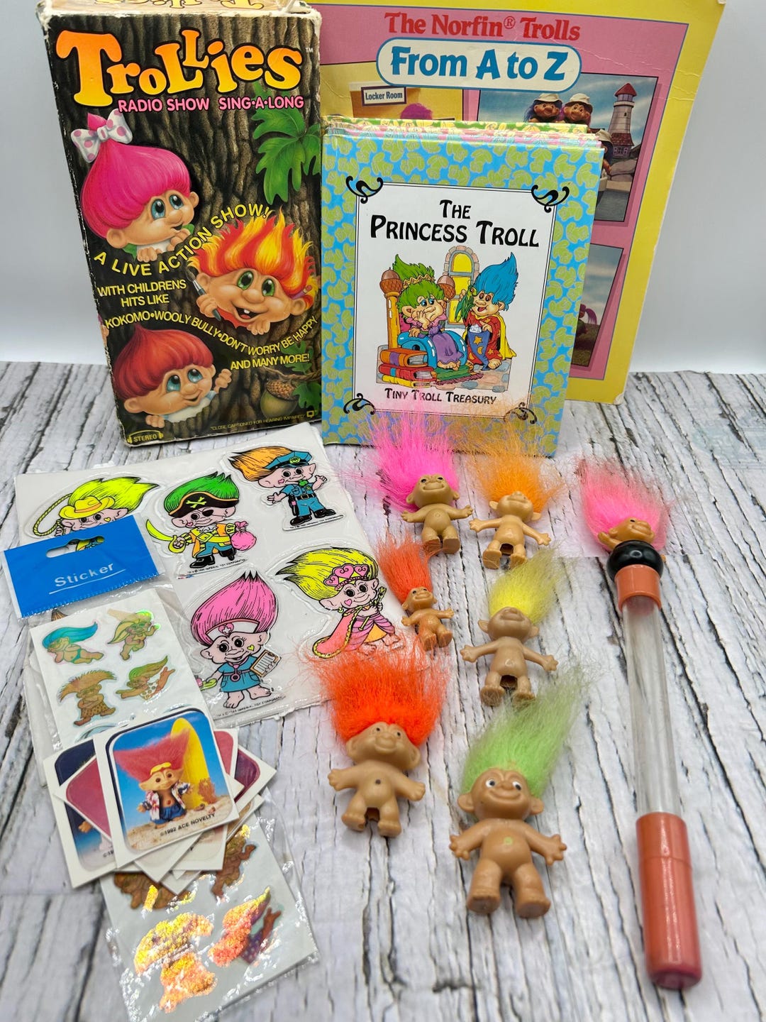 Vintage Troll Collectibles, Troll Books, Trollies Movie, Troll Pencil ...