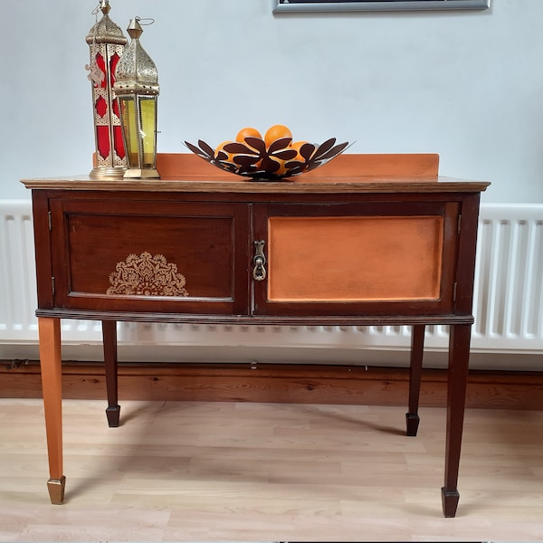 Gorgeous Upcycled Edwardian Washstand