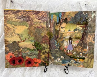 Das Zauberer-von-Oz-Diorama in einem Buch: Meine geheime Garten-Reihe