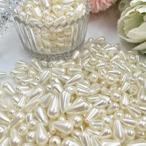 Drop Pearl Beads/ 300 Beads
