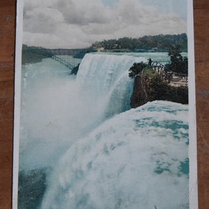 Antieke ansichtkaart Niagara Falls, antieke ansichtkaart, vintage ansichtkaart